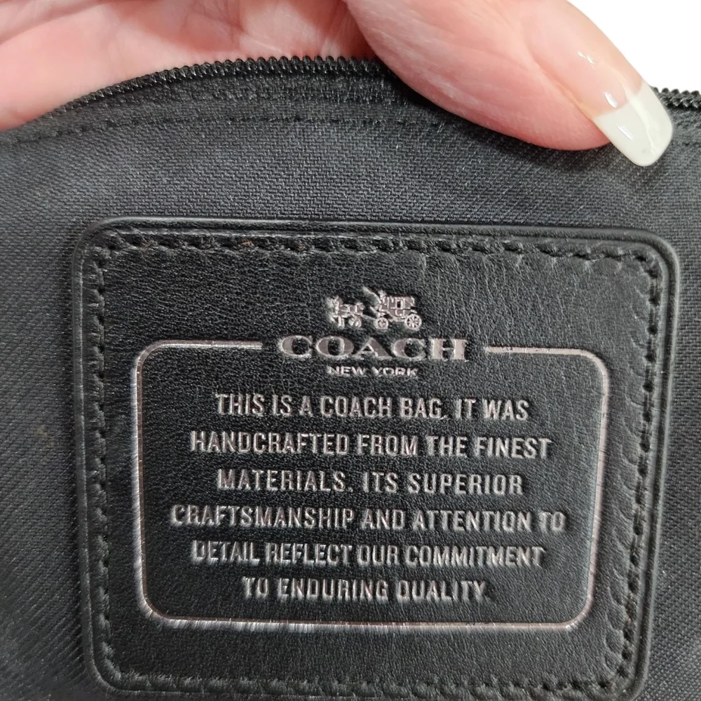 COACH Crosby Pieced Exotic Python Embossed Leather Crossbody Bag 37172 NWT - Picture 10 of 16